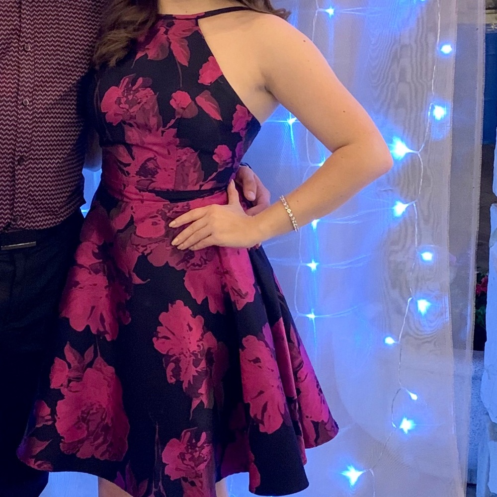 Elegant pouf dress